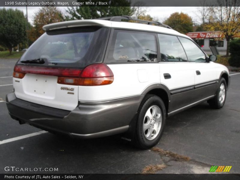 Glacier White / Black 1998 Subaru Legacy Outback Wagon