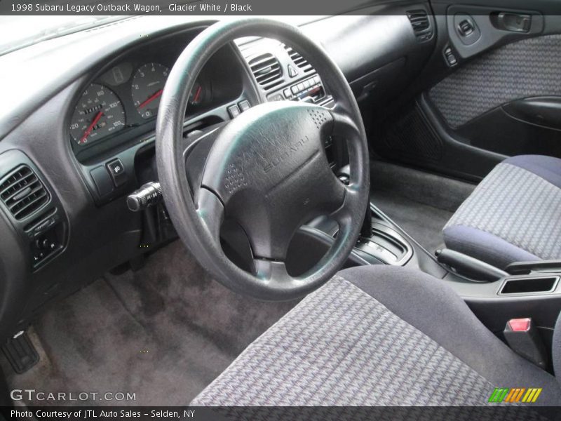 Glacier White / Black 1998 Subaru Legacy Outback Wagon