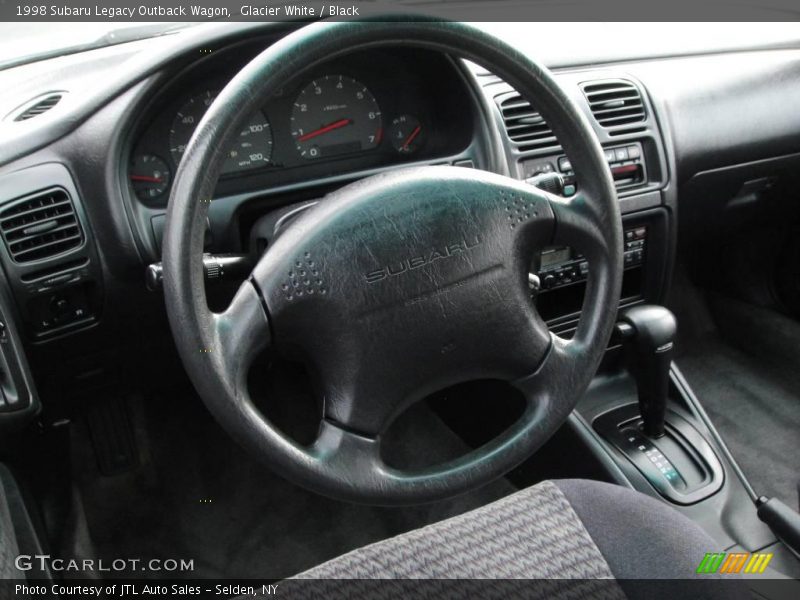 Glacier White / Black 1998 Subaru Legacy Outback Wagon