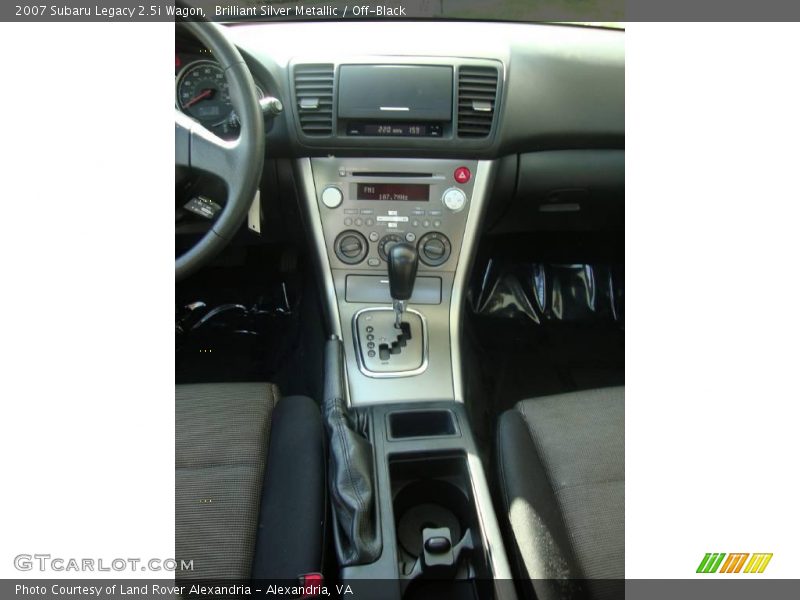 Brilliant Silver Metallic / Off-Black 2007 Subaru Legacy 2.5i Wagon