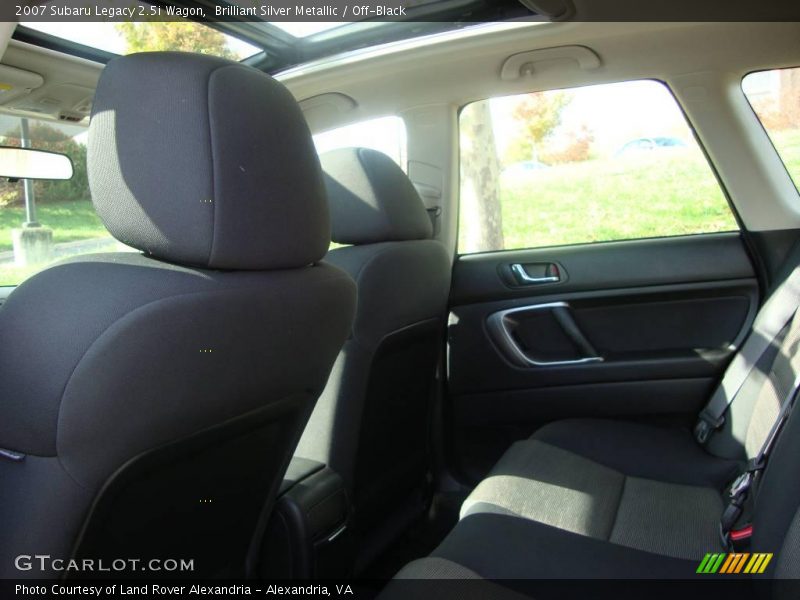 Brilliant Silver Metallic / Off-Black 2007 Subaru Legacy 2.5i Wagon