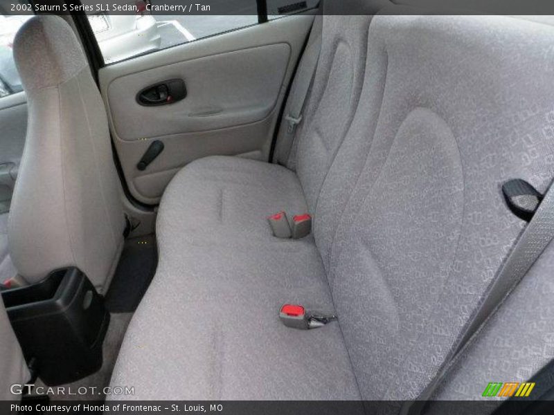 Cranberry / Tan 2002 Saturn S Series SL1 Sedan