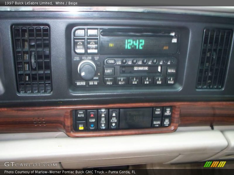 White / Beige 1997 Buick LeSabre Limited