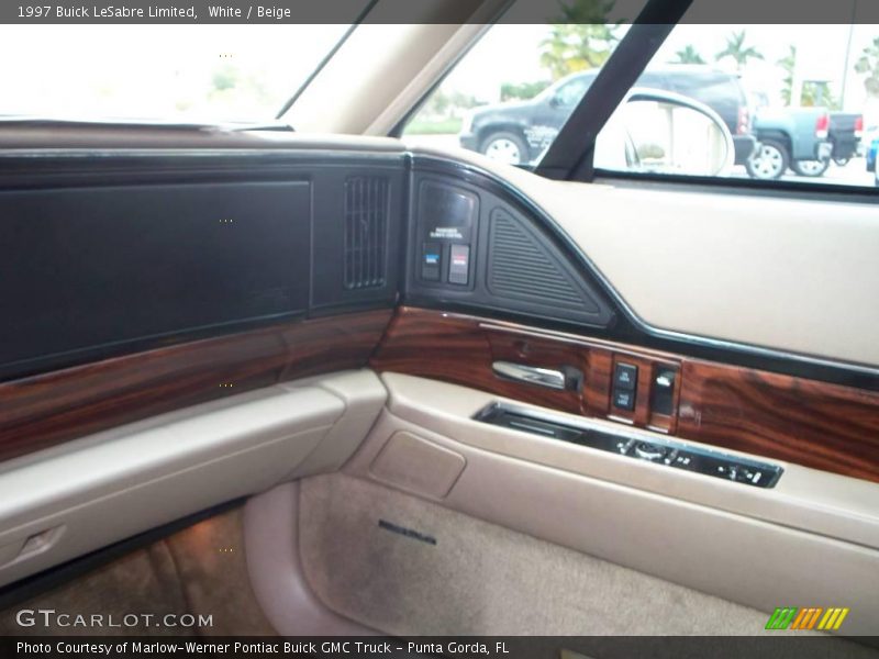 White / Beige 1997 Buick LeSabre Limited