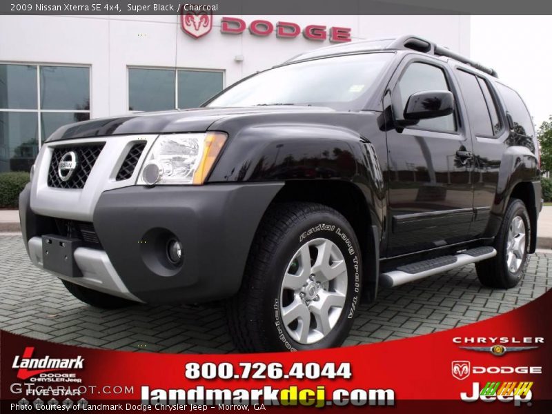 Super Black / Charcoal 2009 Nissan Xterra SE 4x4