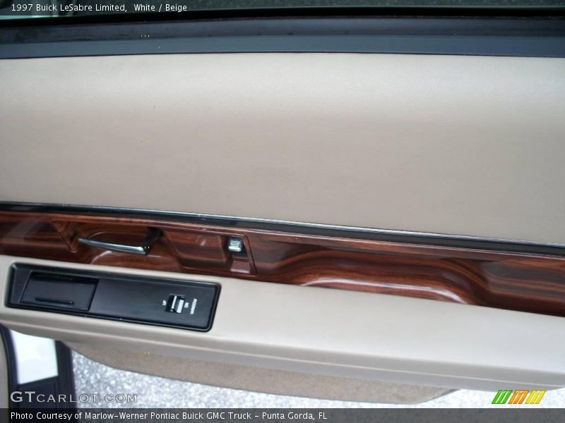 White / Beige 1997 Buick LeSabre Limited