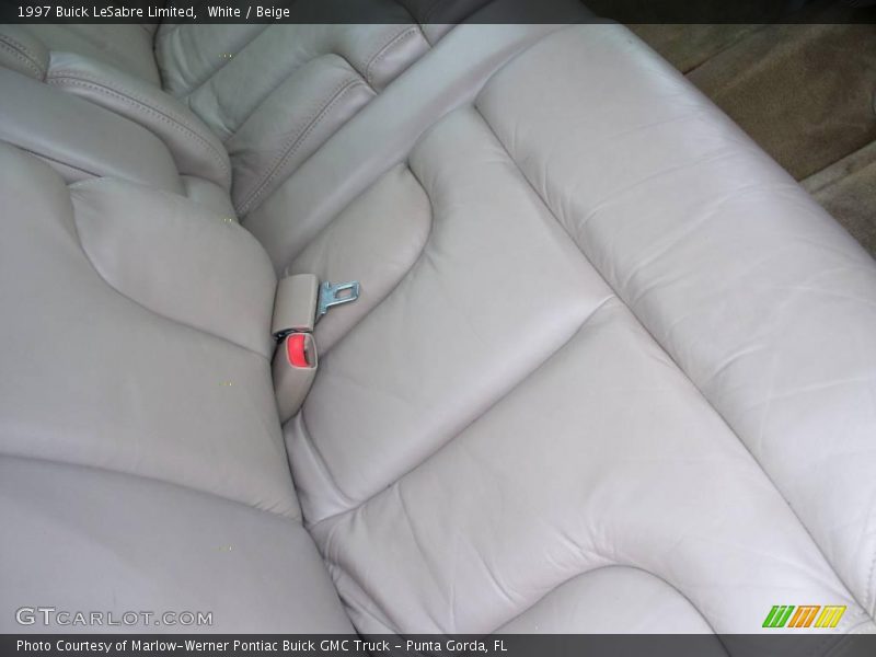 White / Beige 1997 Buick LeSabre Limited