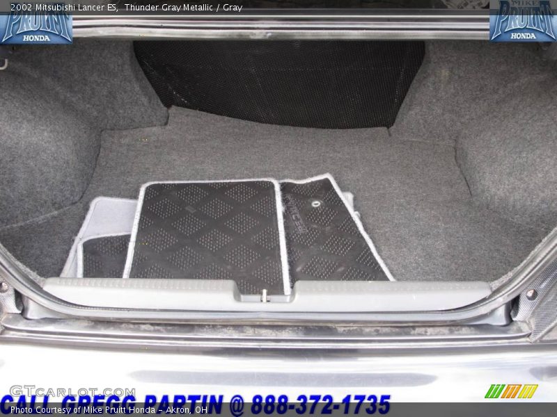 Thunder Gray Metallic / Gray 2002 Mitsubishi Lancer ES