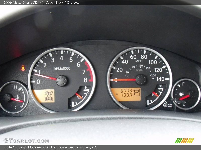 Super Black / Charcoal 2009 Nissan Xterra SE 4x4