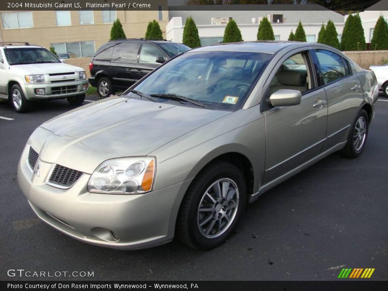 Platinum Pearl / Creme 2004 Mitsubishi Galant LS
