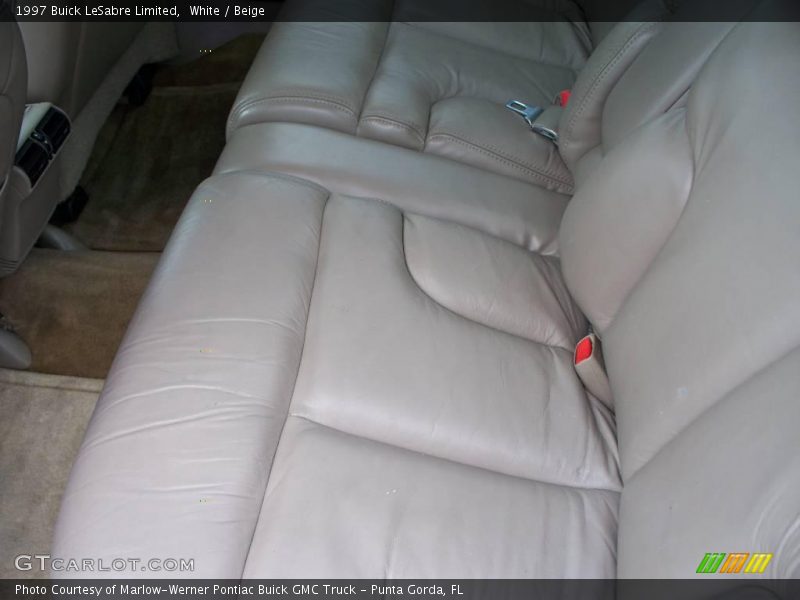 White / Beige 1997 Buick LeSabre Limited
