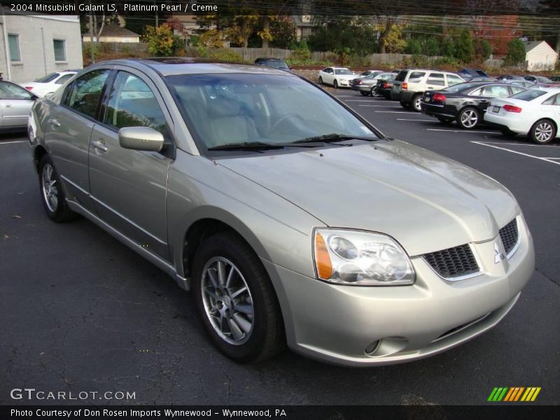 Platinum Pearl / Creme 2004 Mitsubishi Galant LS