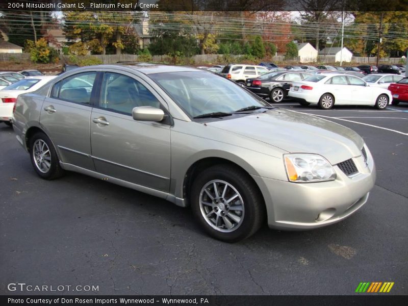 Platinum Pearl / Creme 2004 Mitsubishi Galant LS