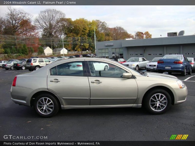 Platinum Pearl / Creme 2004 Mitsubishi Galant LS
