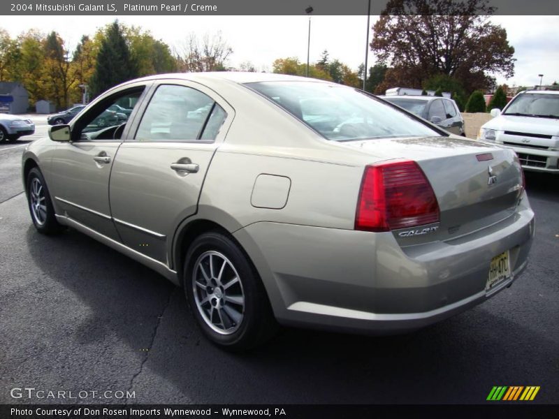 Platinum Pearl / Creme 2004 Mitsubishi Galant LS