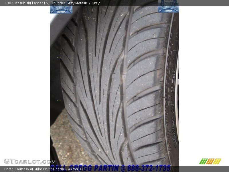 Thunder Gray Metallic / Gray 2002 Mitsubishi Lancer ES