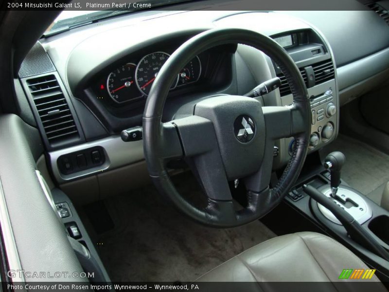 Platinum Pearl / Creme 2004 Mitsubishi Galant LS