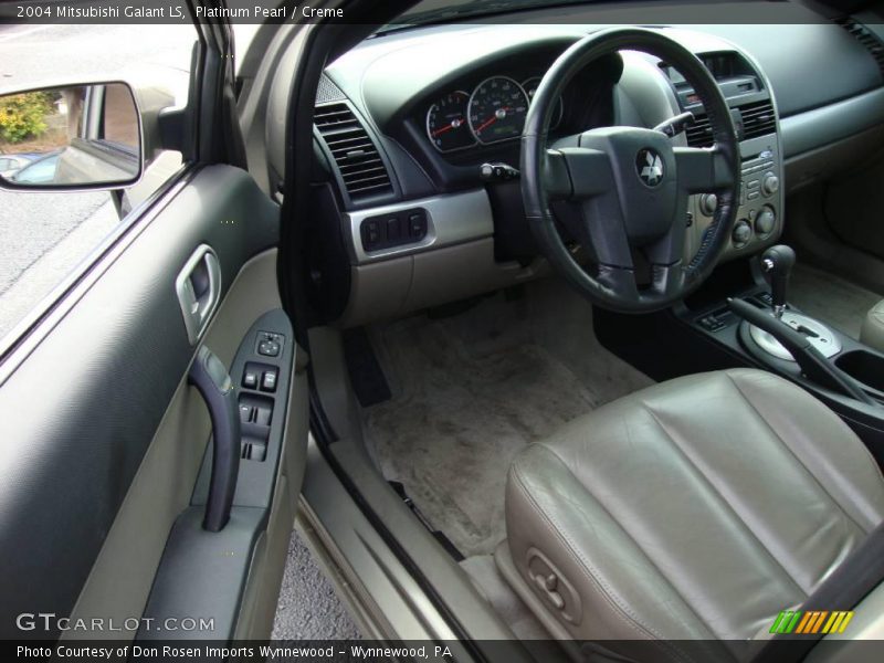 Platinum Pearl / Creme 2004 Mitsubishi Galant LS