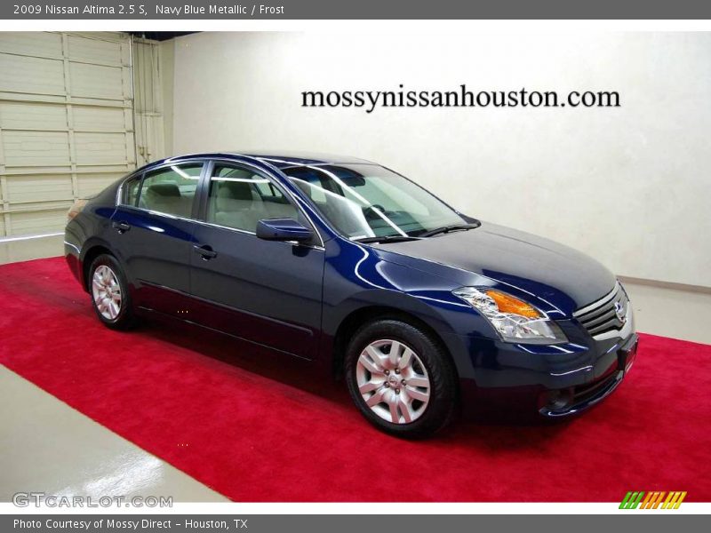 Navy Blue Metallic / Frost 2009 Nissan Altima 2.5 S