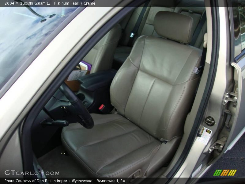 Platinum Pearl / Creme 2004 Mitsubishi Galant LS
