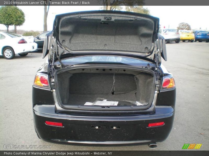 Tarmac Black Pearl / Black 2010 Mitsubishi Lancer GTS
