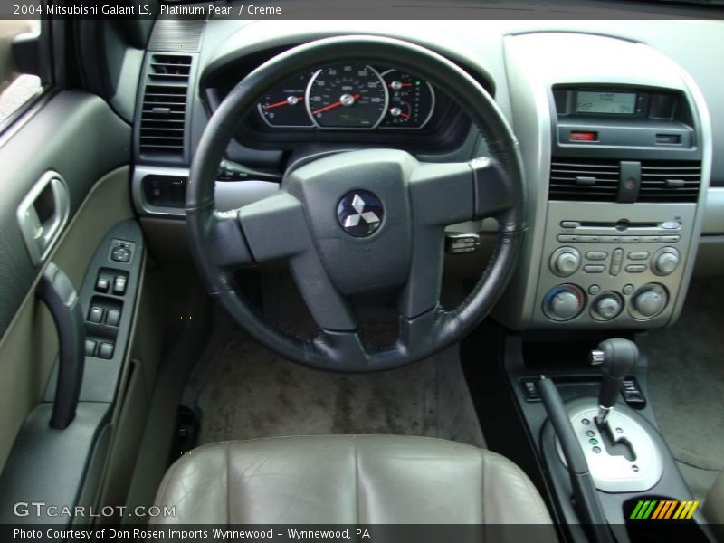 Platinum Pearl / Creme 2004 Mitsubishi Galant LS