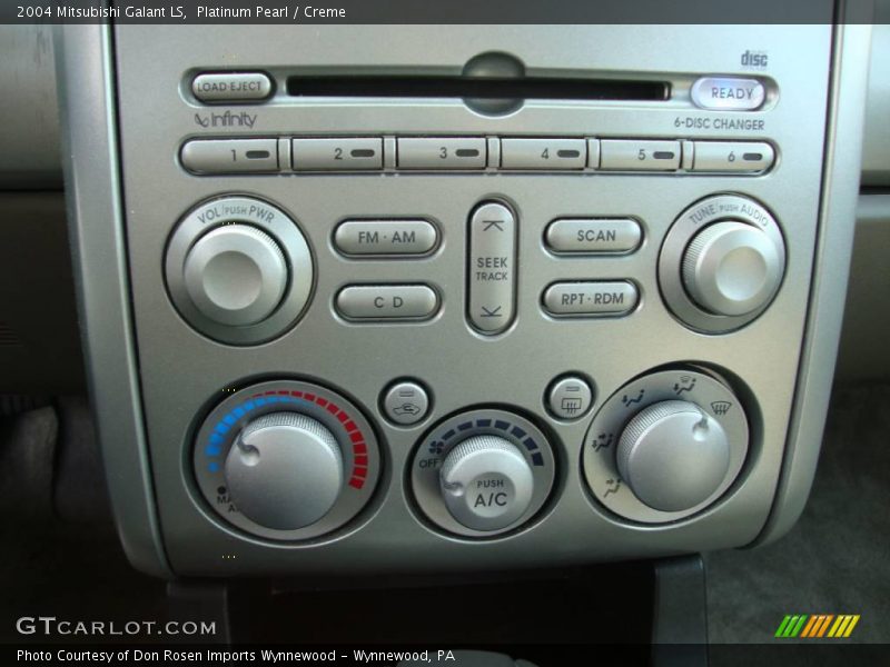 Platinum Pearl / Creme 2004 Mitsubishi Galant LS