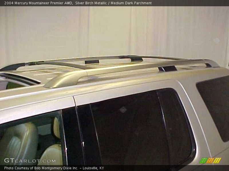 Silver Birch Metallic / Medium Dark Parchment 2004 Mercury Mountaineer Premier AWD