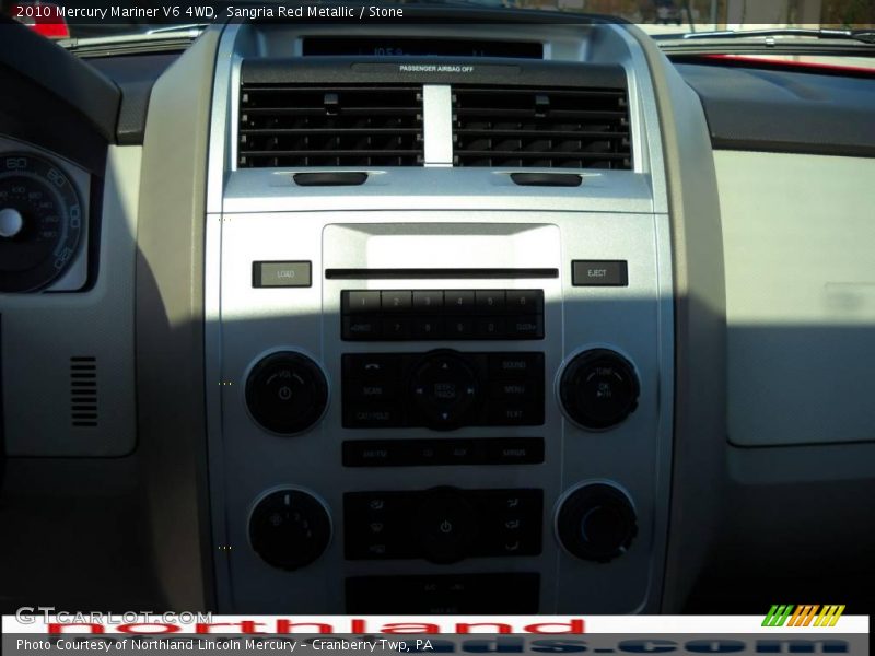 Sangria Red Metallic / Stone 2010 Mercury Mariner V6 4WD