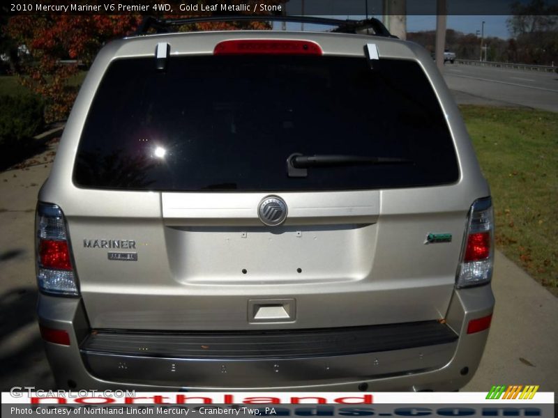 Gold Leaf Metallic / Stone 2010 Mercury Mariner V6 Premier 4WD