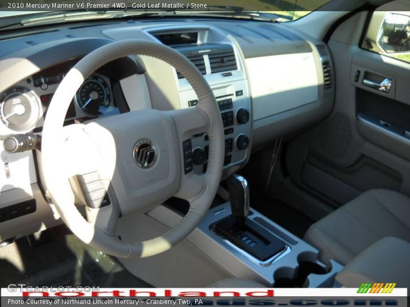 Gold Leaf Metallic / Stone 2010 Mercury Mariner V6 Premier 4WD