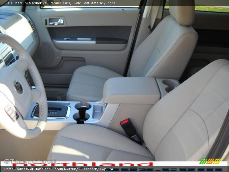 Gold Leaf Metallic / Stone 2010 Mercury Mariner V6 Premier 4WD