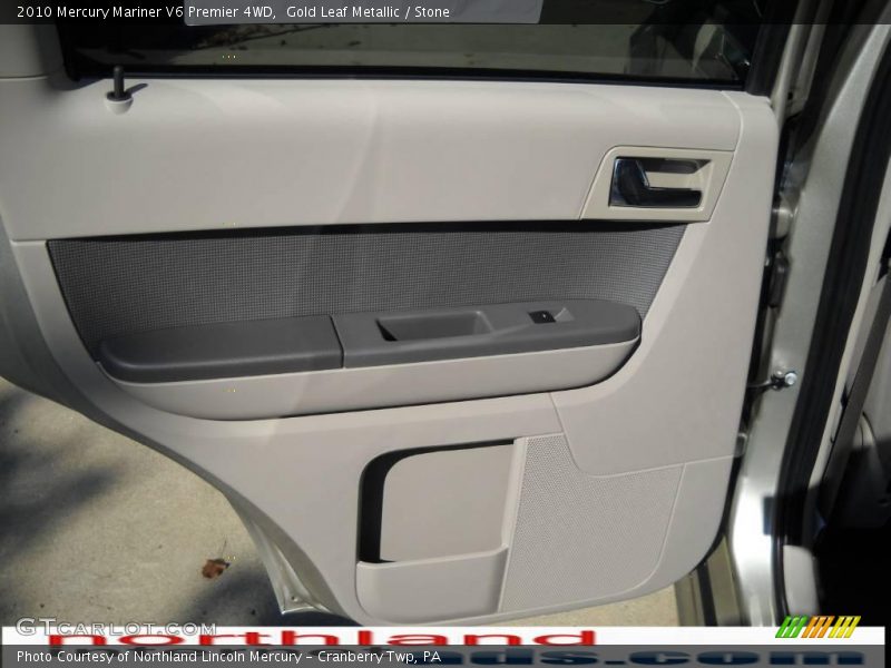 Gold Leaf Metallic / Stone 2010 Mercury Mariner V6 Premier 4WD