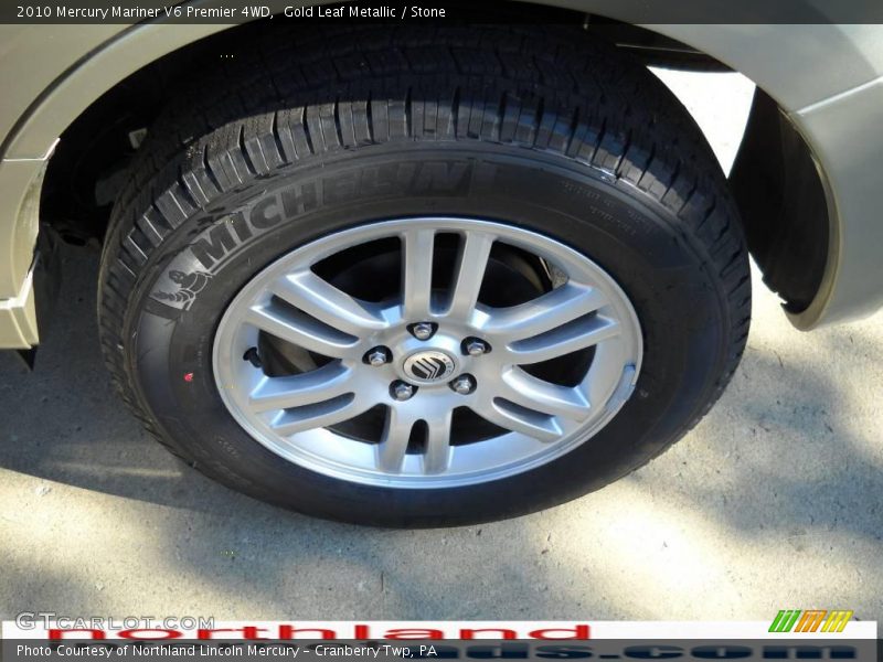 Gold Leaf Metallic / Stone 2010 Mercury Mariner V6 Premier 4WD
