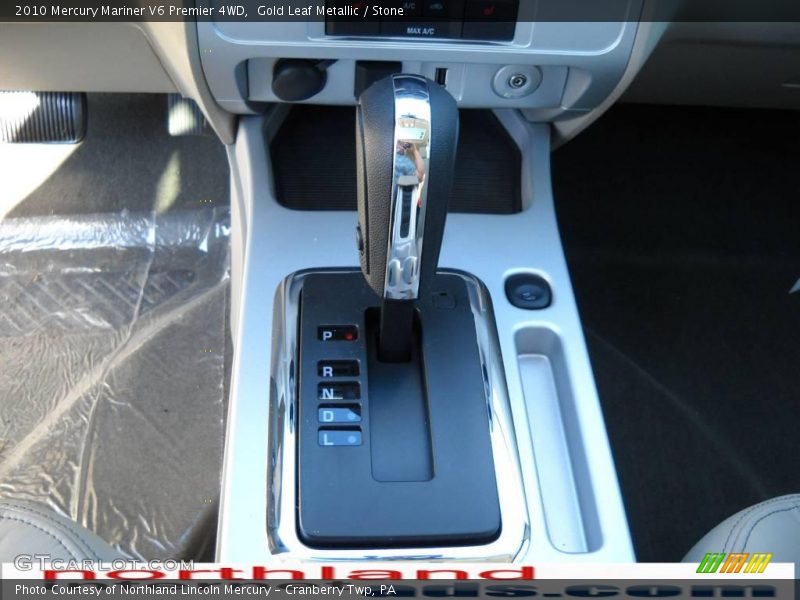 Gold Leaf Metallic / Stone 2010 Mercury Mariner V6 Premier 4WD