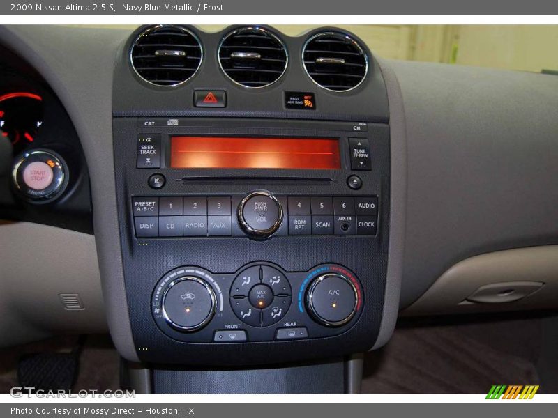 Navy Blue Metallic / Frost 2009 Nissan Altima 2.5 S