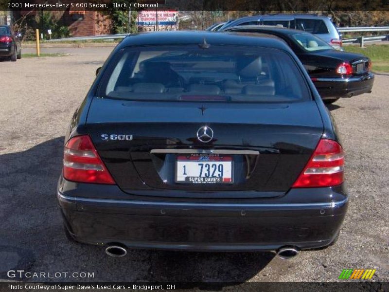 Black / Charcoal 2001 Mercedes-Benz S 600 Sedan