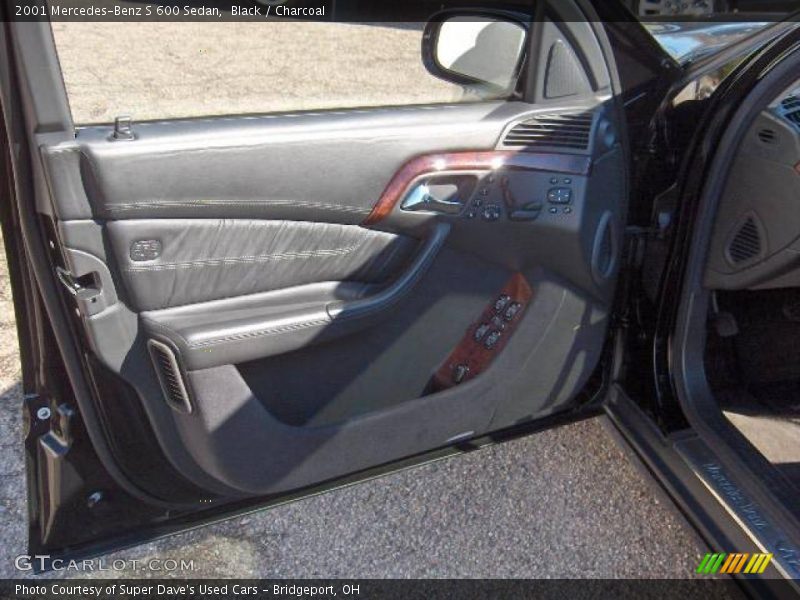 Black / Charcoal 2001 Mercedes-Benz S 600 Sedan