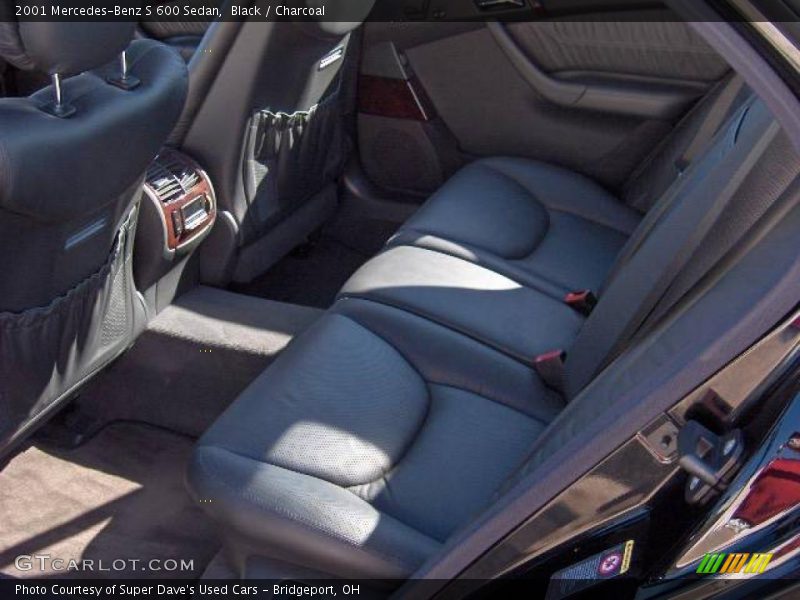 Black / Charcoal 2001 Mercedes-Benz S 600 Sedan