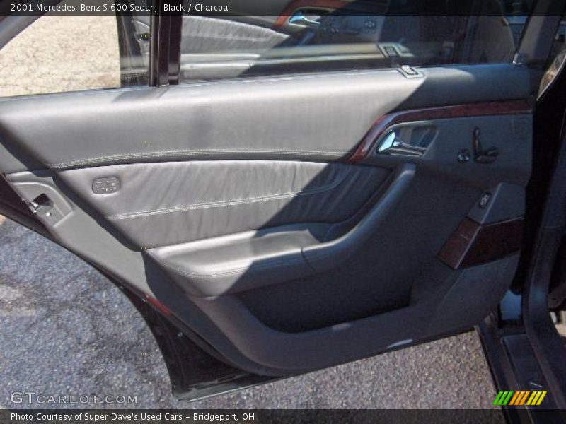 Black / Charcoal 2001 Mercedes-Benz S 600 Sedan
