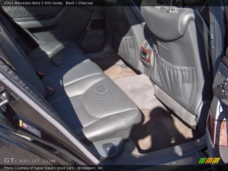 Black / Charcoal 2001 Mercedes-Benz S 600 Sedan
