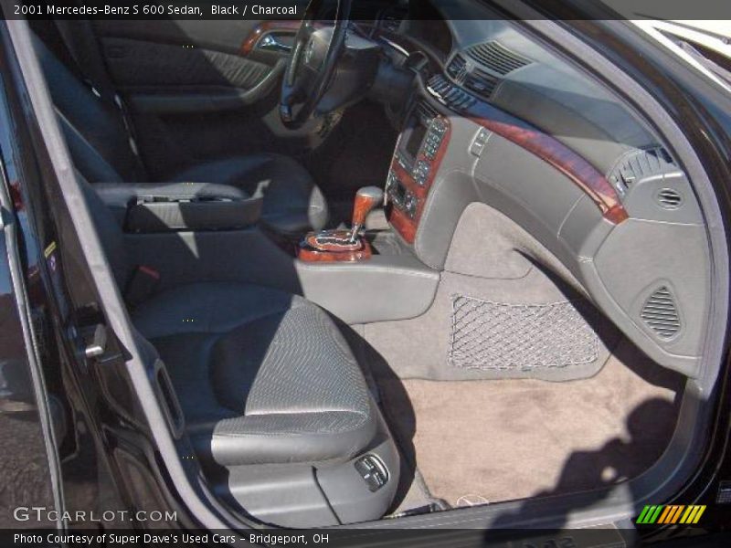 Black / Charcoal 2001 Mercedes-Benz S 600 Sedan
