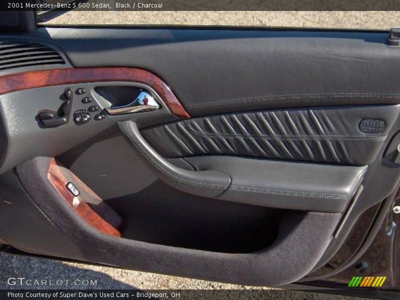 Black / Charcoal 2001 Mercedes-Benz S 600 Sedan