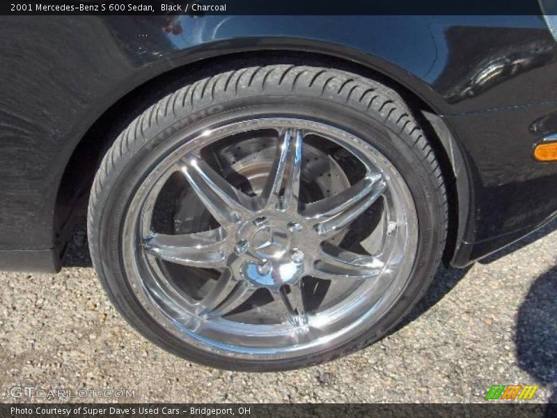 Black / Charcoal 2001 Mercedes-Benz S 600 Sedan