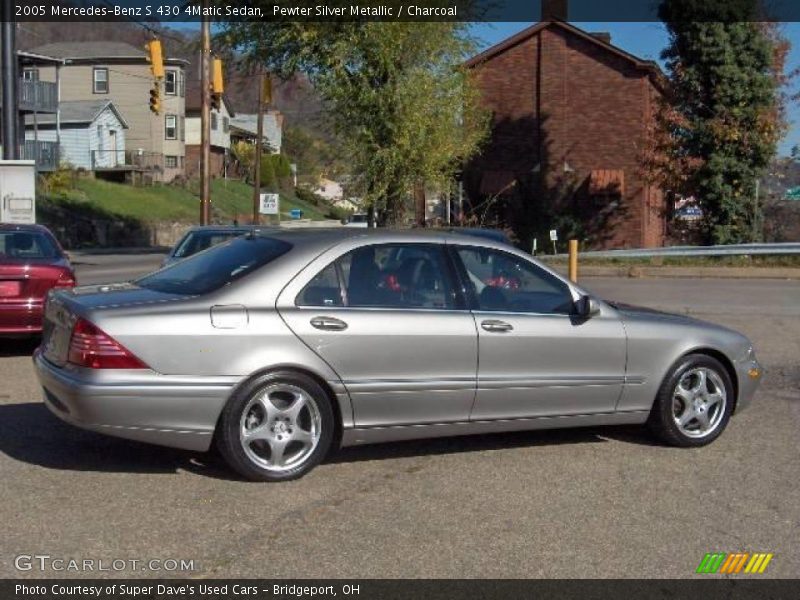 Pewter Silver Metallic / Charcoal 2005 Mercedes-Benz S 430 4Matic Sedan
