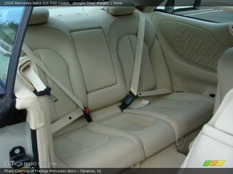 designo Silver Metallic / Stone 2006 Mercedes-Benz CLK 500 Coupe