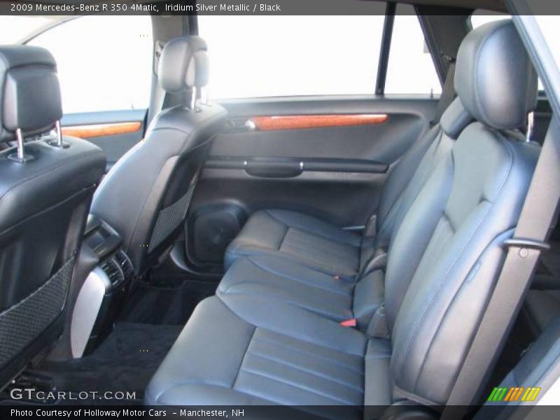 Iridium Silver Metallic / Black 2009 Mercedes-Benz R 350 4Matic