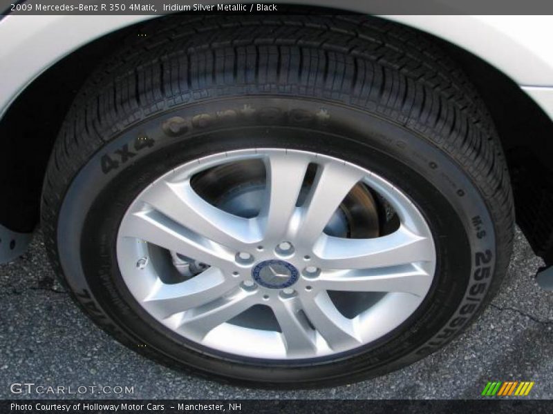 Iridium Silver Metallic / Black 2009 Mercedes-Benz R 350 4Matic