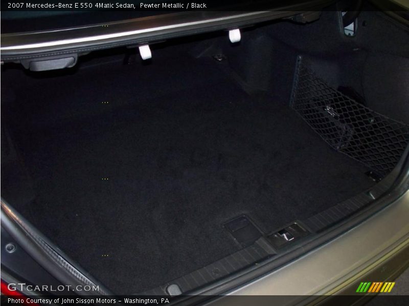 Pewter Metallic / Black 2007 Mercedes-Benz E 550 4Matic Sedan