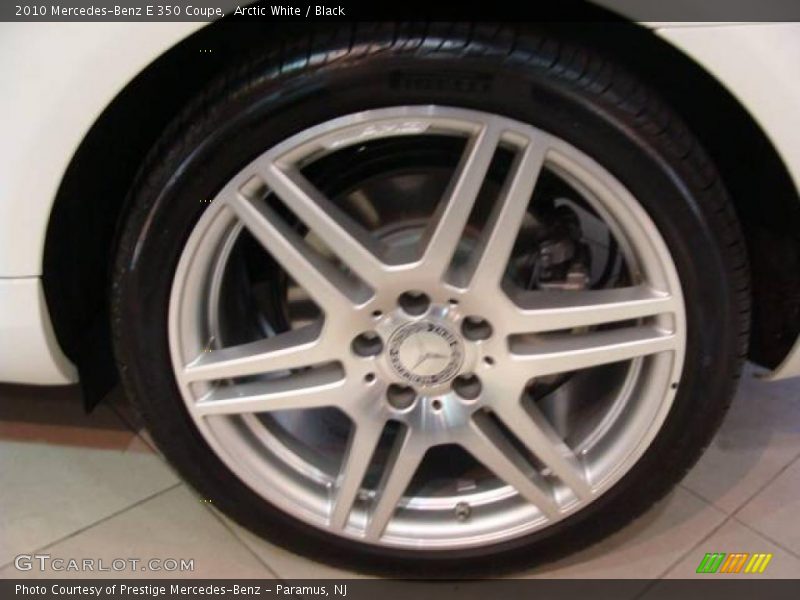 Arctic White / Black 2010 Mercedes-Benz E 350 Coupe
